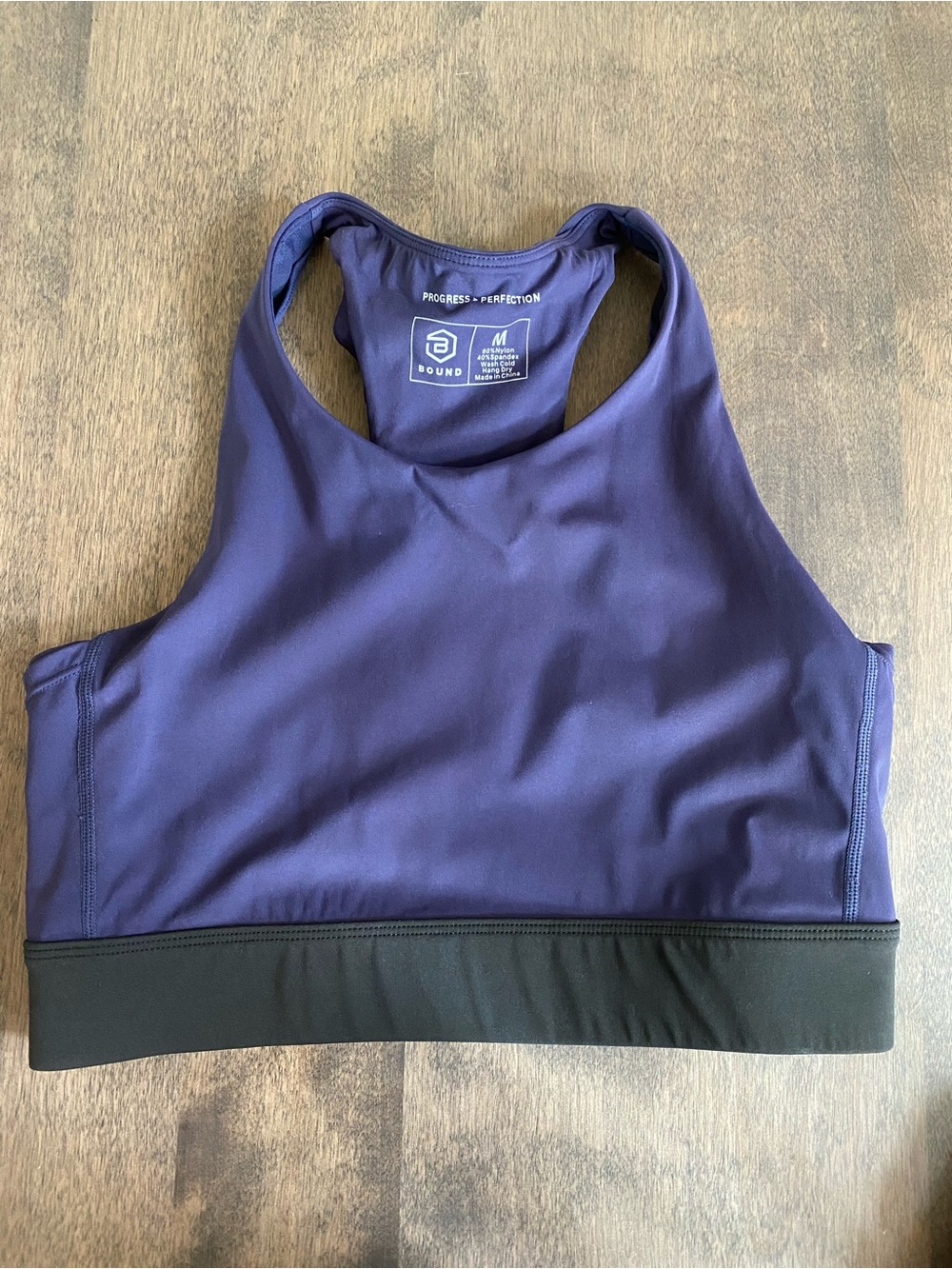 Bound pacer bra